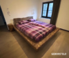 balken bed oud eiken massief