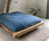balken bed oud eiken massief