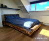 balken bed oud eiken massief