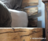 balken bed oud eiken massief