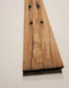 ruwe plank van oud eiken