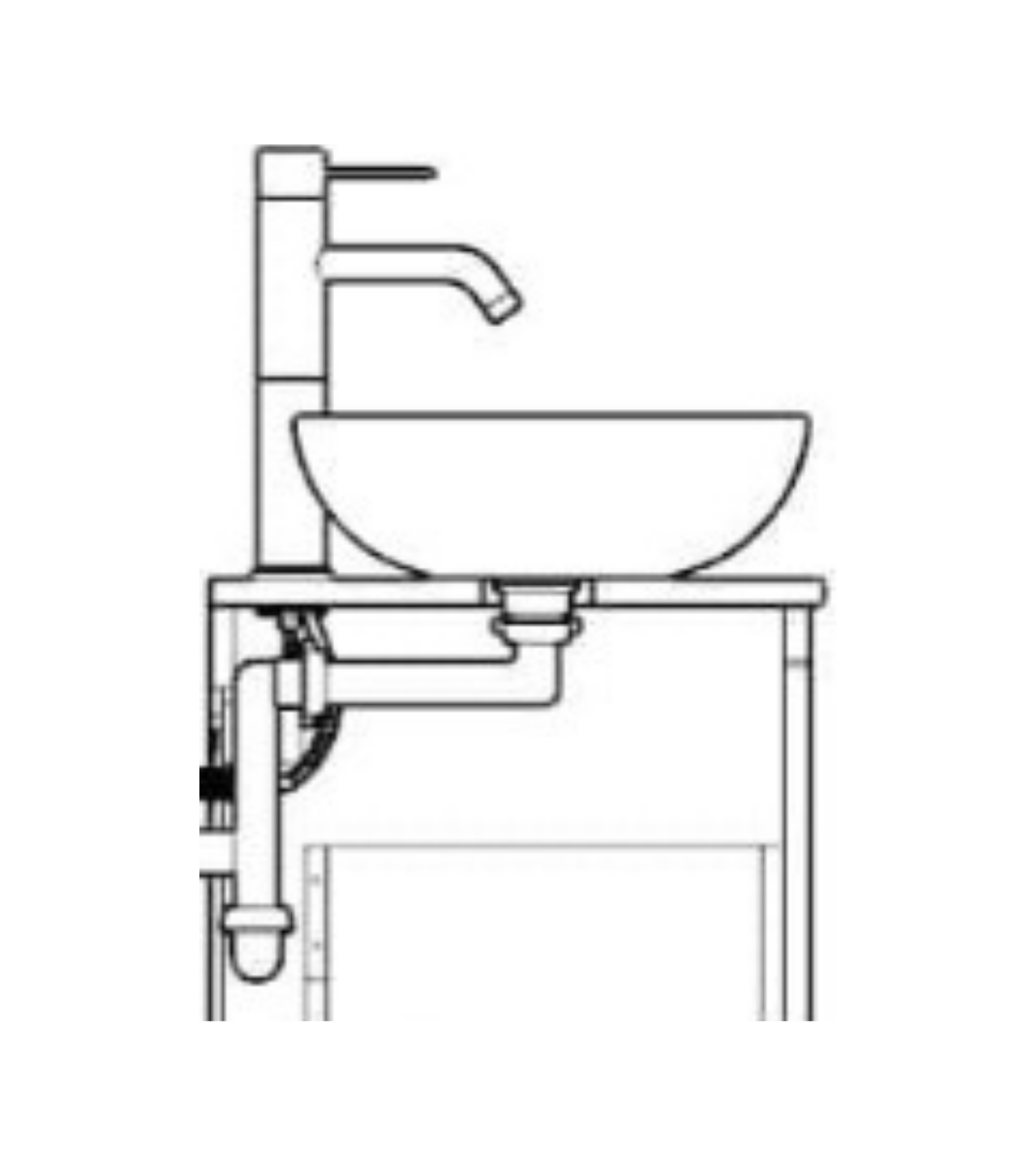 De badkamer - Labelled diagram