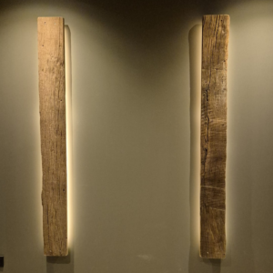 wandlamp zwevend met ledstrip